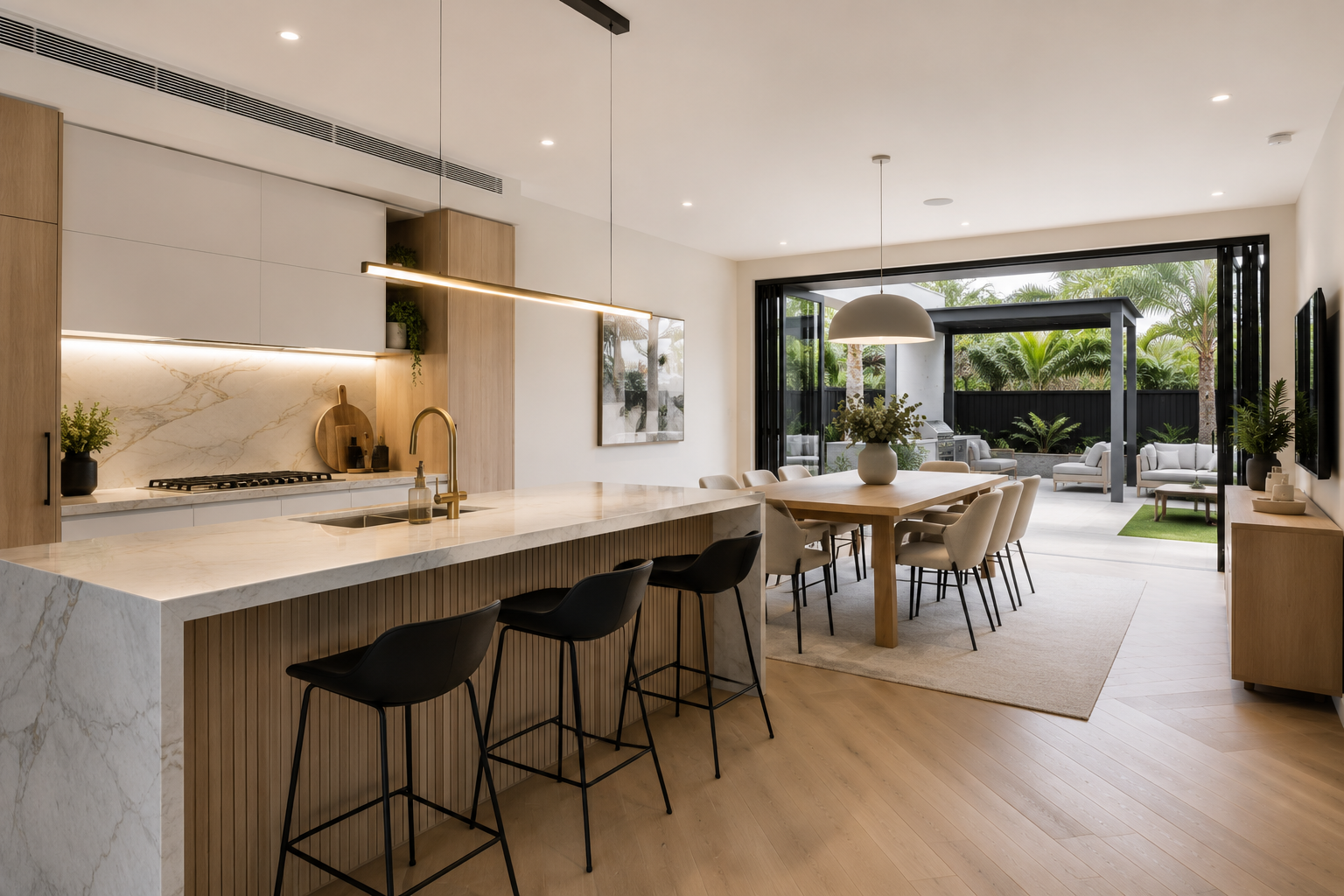 Modern home renovation by Belmax Group