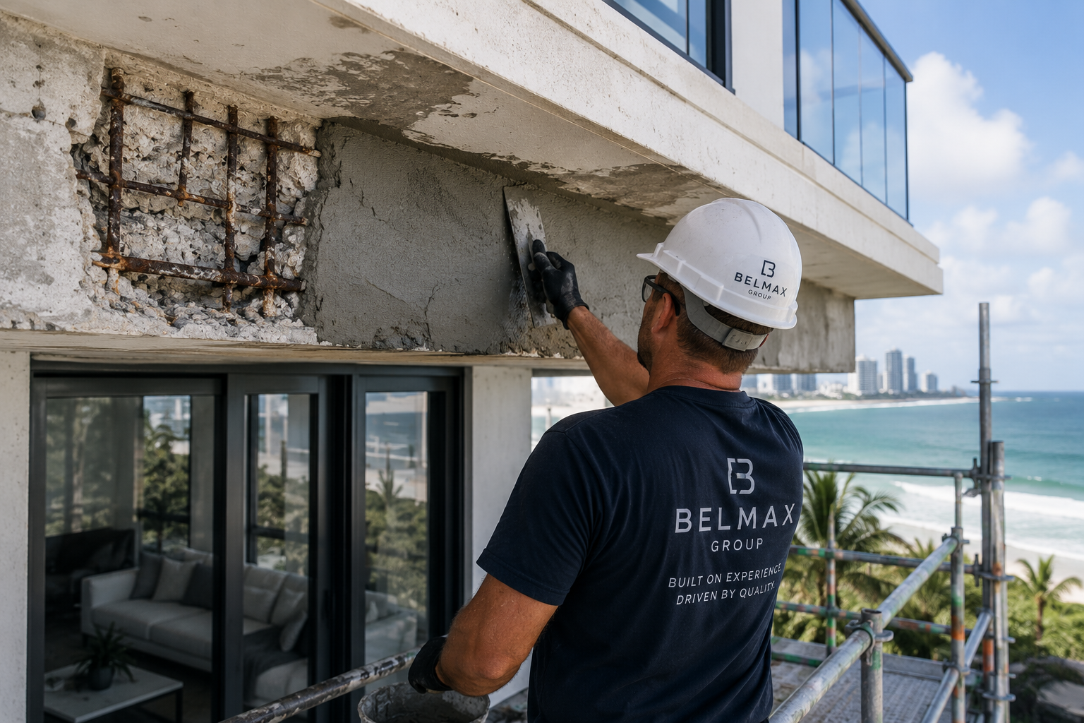 Concrete and building restoration by Belmax Group
