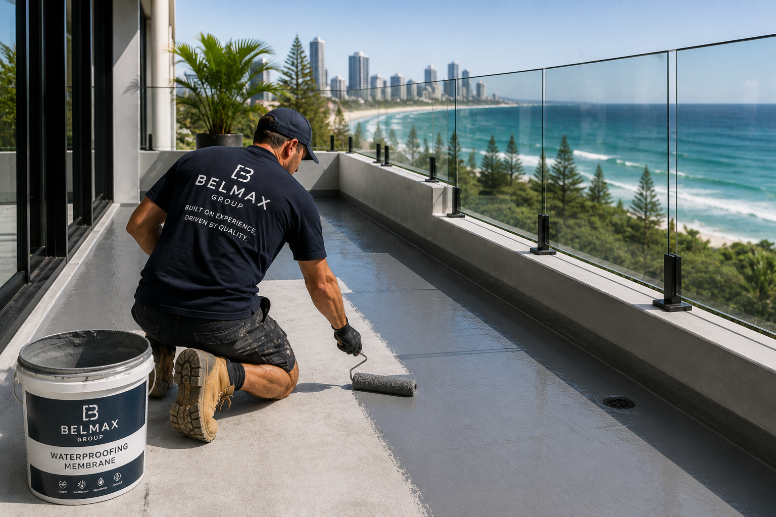 Balcony waterproofing by Belmax Group