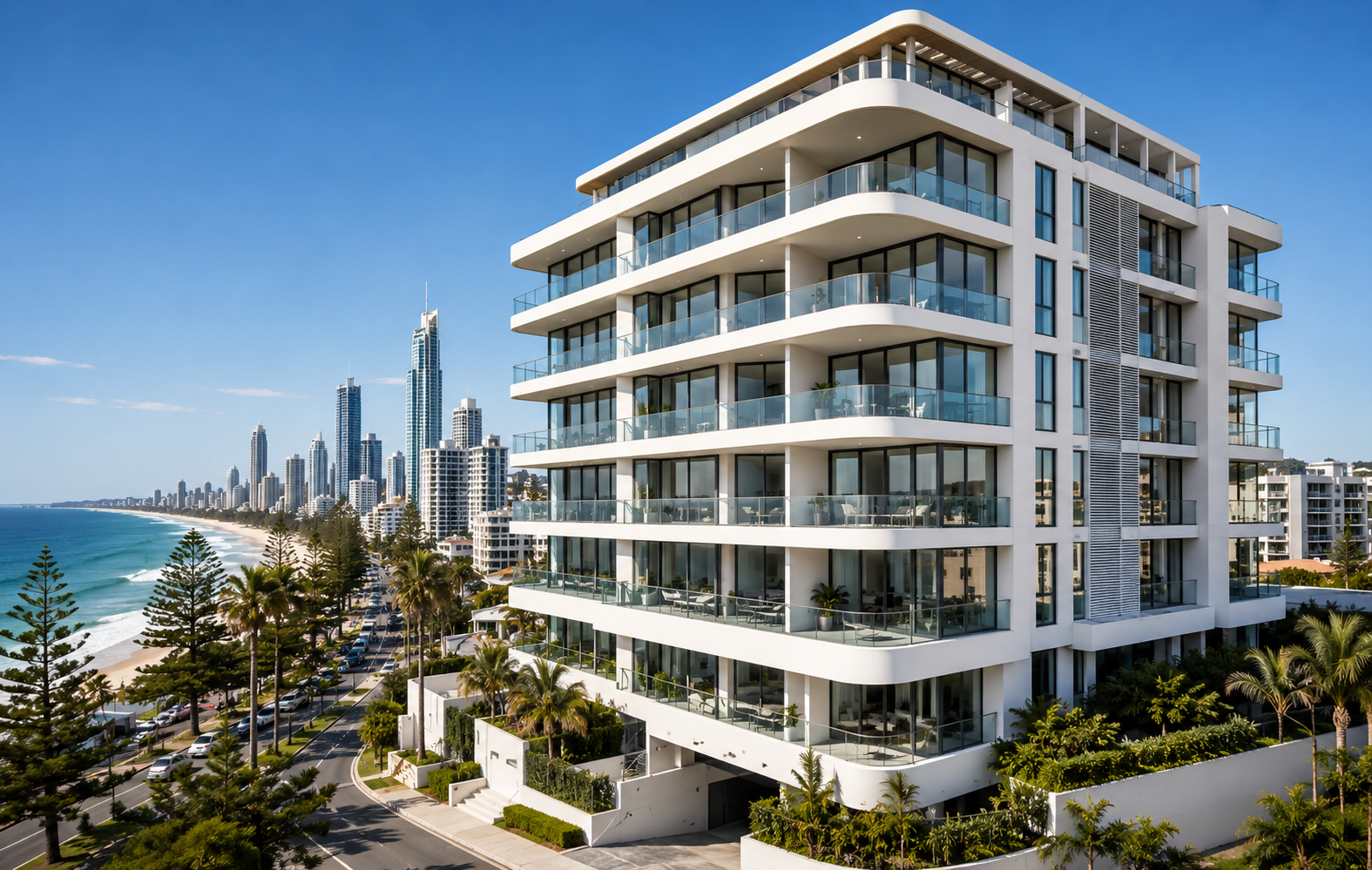 Construction project on the Gold Coast